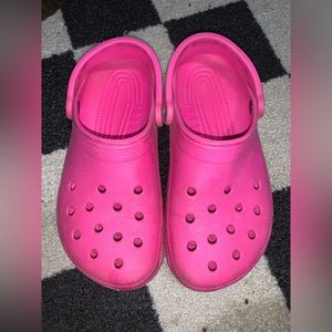 Pink Crocs!